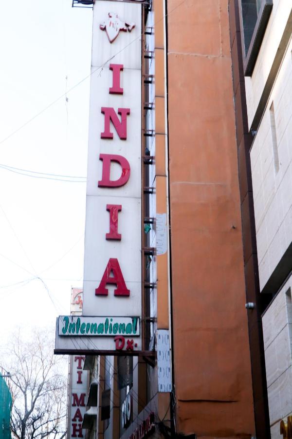 Hotel India International Nuova Delhi Esterno foto